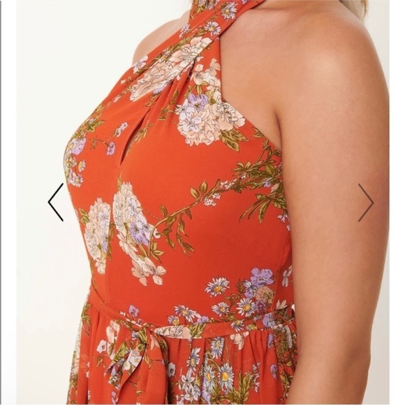 Unique Vintage Smak Parlor Chiffon Maxi Dress - Picture 4 of 6